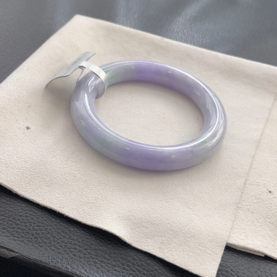 翡翠未镶嵌手镯纹60