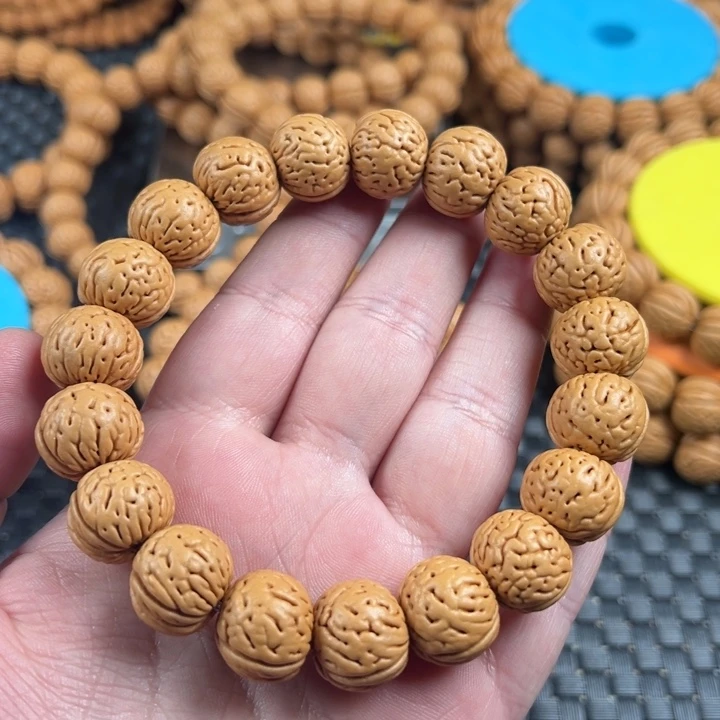 手串桃核16金丹头货