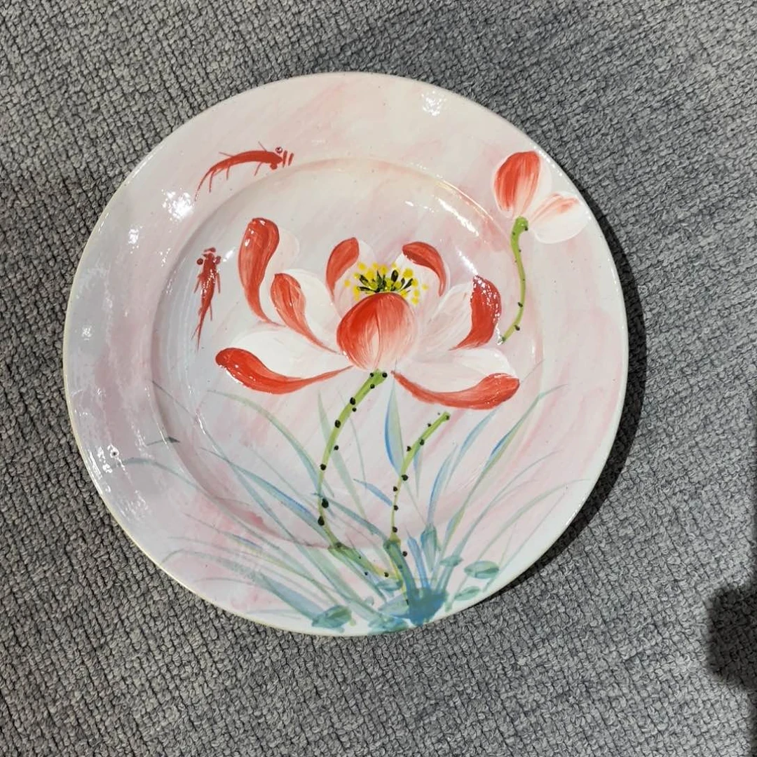 景德镇手绘高温釉下彩陶瓷茶具