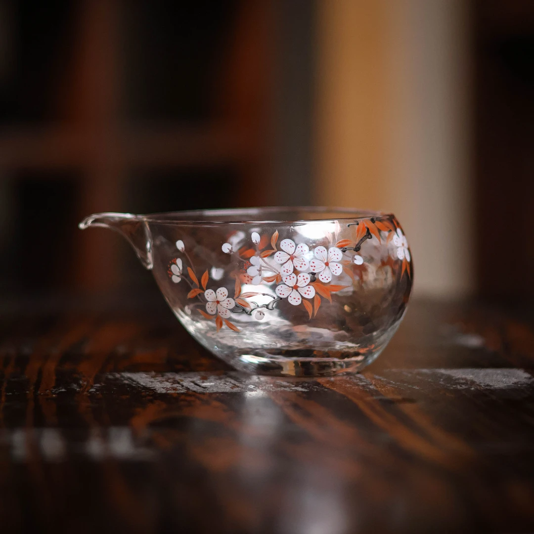 【陶珊居】物肆-桃花公杯-170ml 口径11.5底径4高度6（物肆0022）