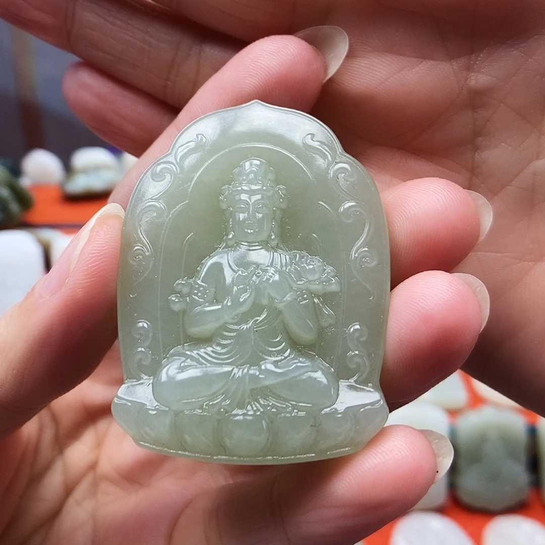 ****️和田玉未镶嵌颈饰