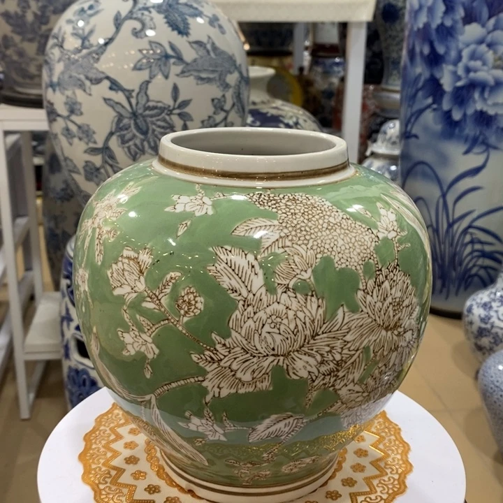 【闪购商品】摆件青花瓷花瓶微瑕福利一个