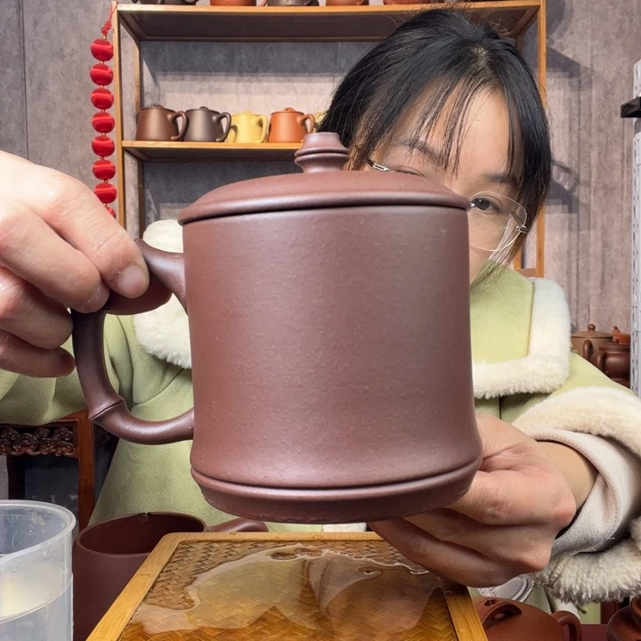 茶杯紫砂原矿紫砂杯