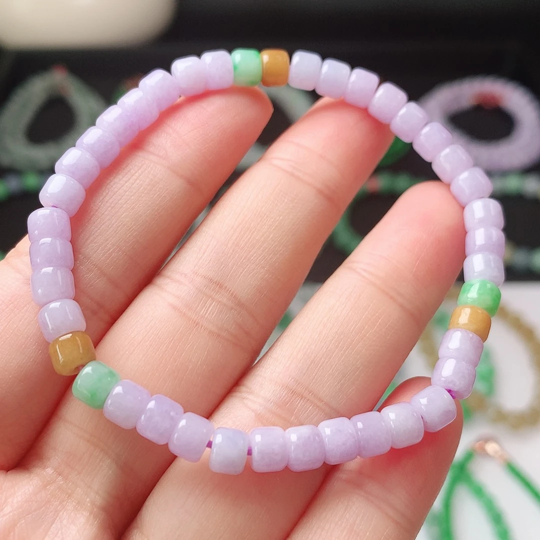 翡翠未镶嵌手链翡翠