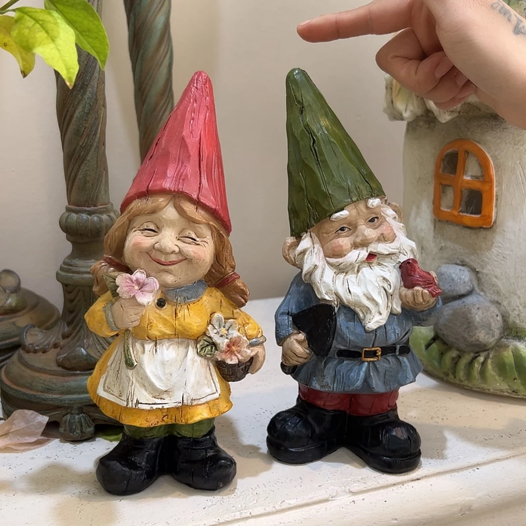 花园摆件红红火火