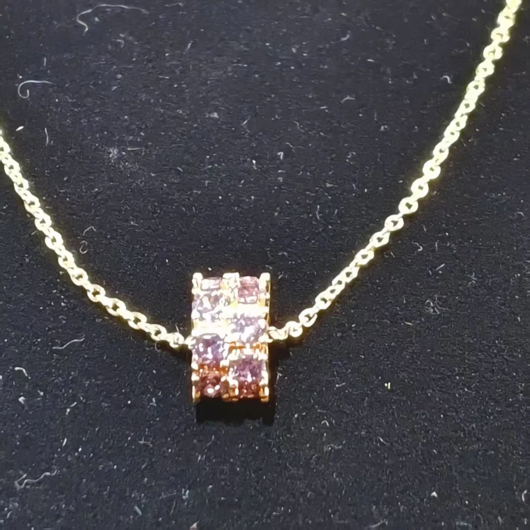 【南非定制】经典高级轻奢大气百搭吊坠 xb12023