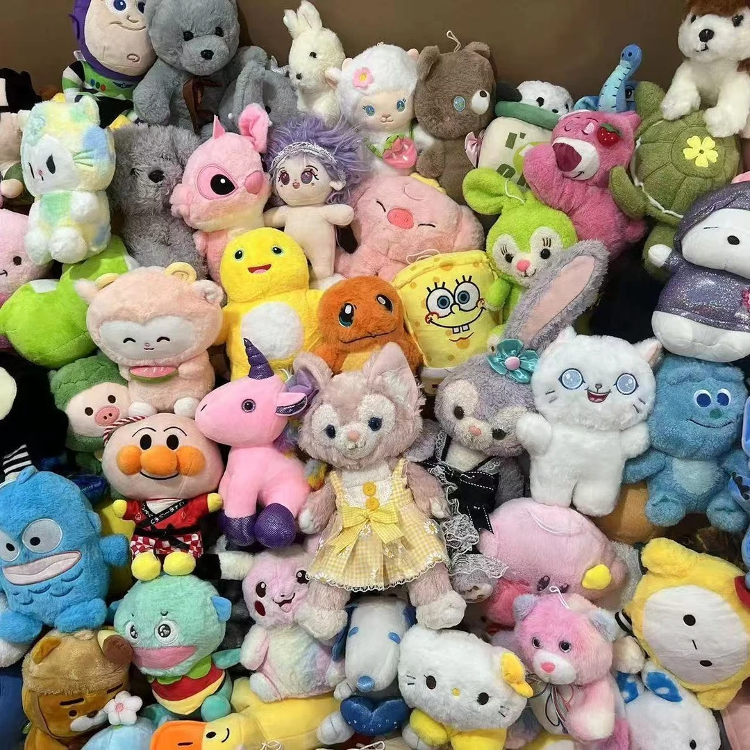 毛绒玩具摆件婚礼婚庆抛洒娃娃可爱抓娃娃机玩偶地推套圈礼品批发