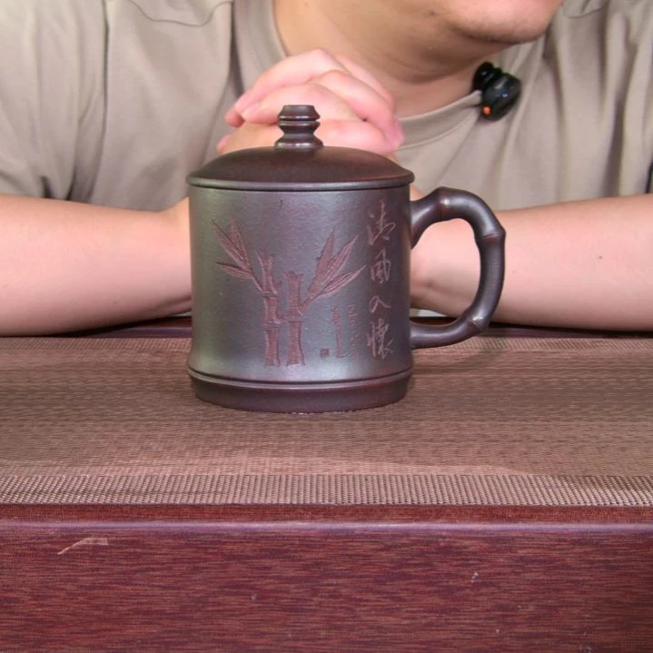 茶杯紫砂高货放漏