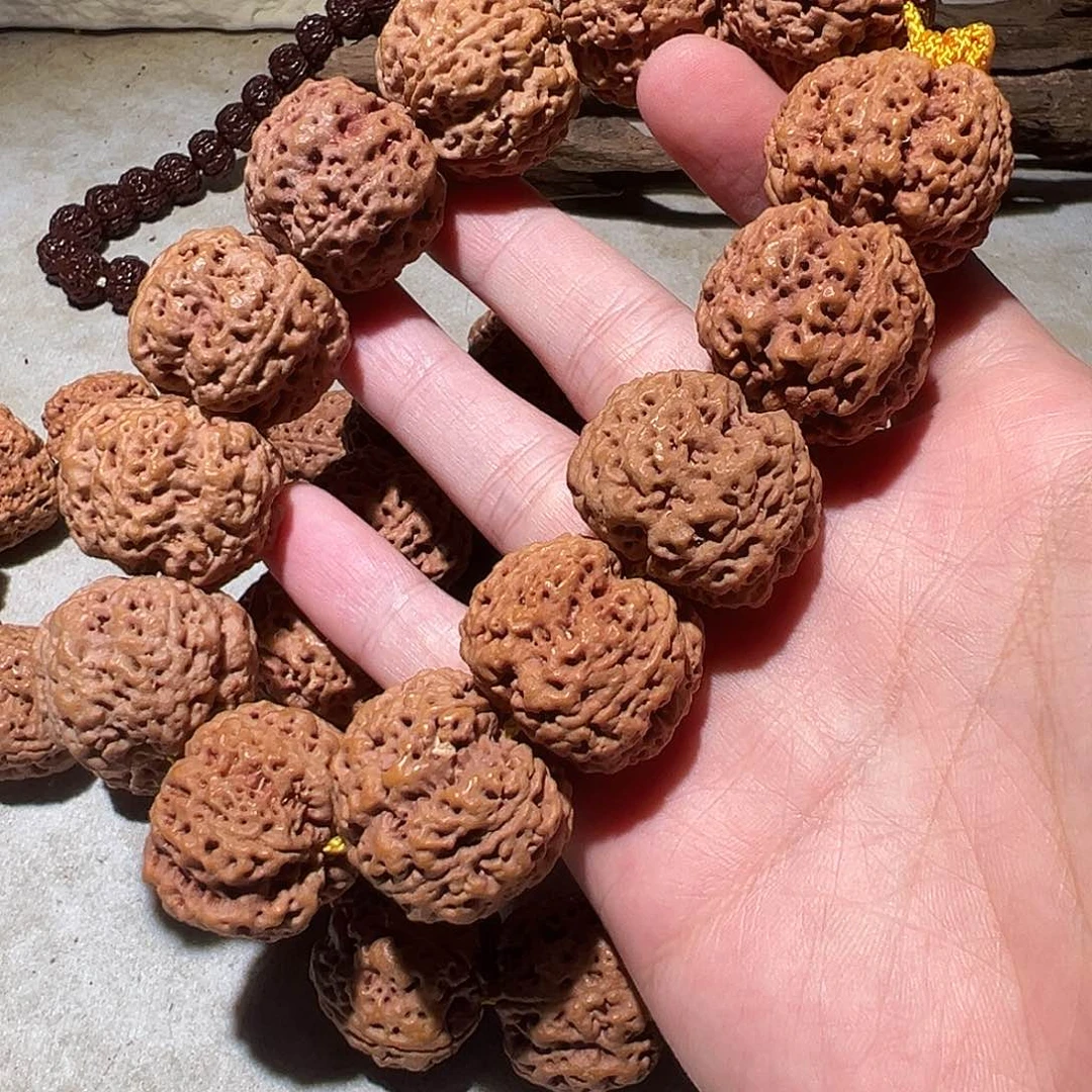 金刚菩提手串万娜粗肉蜂王23尺寸左右福利