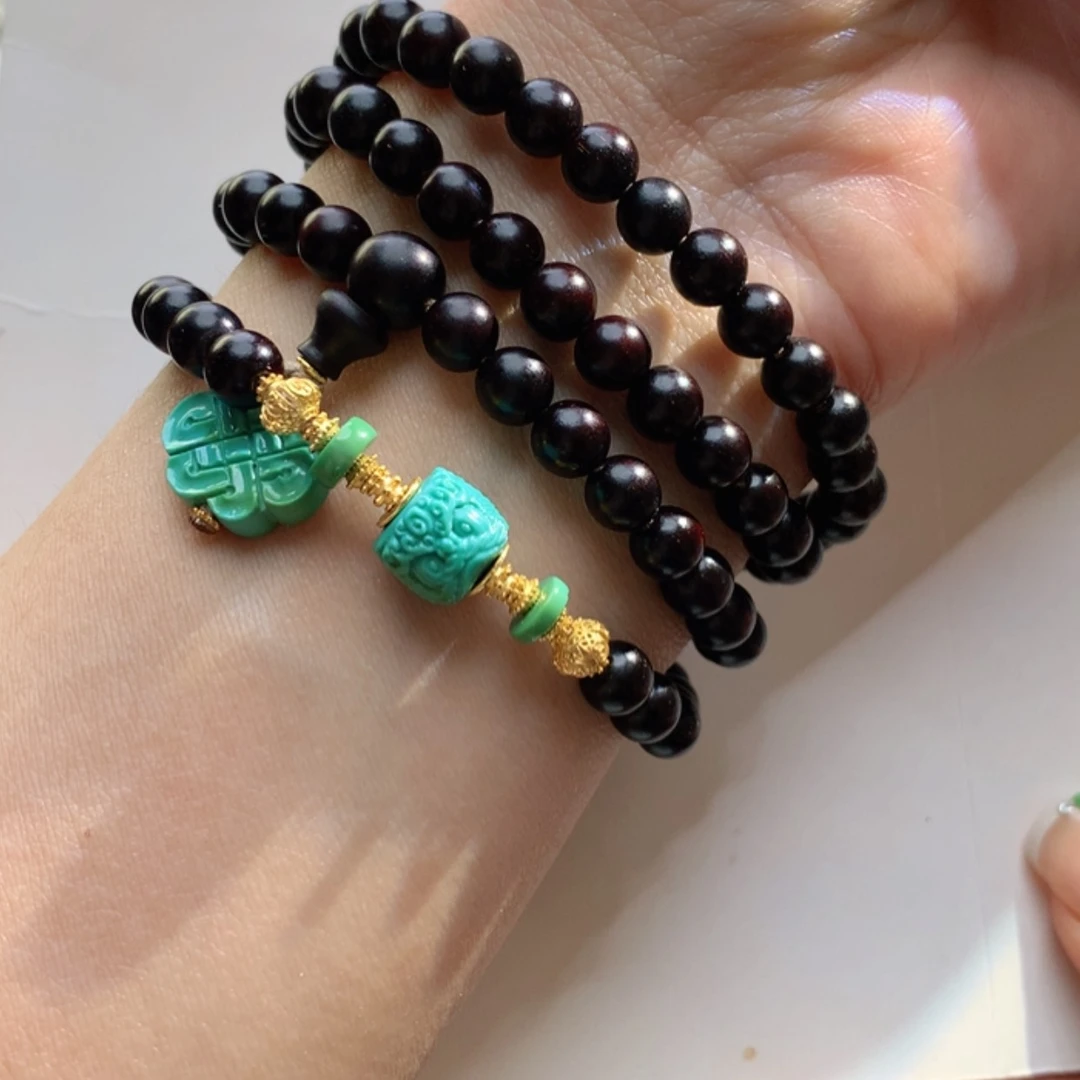 【闪购商品】檀香紫檀（小叶紫檀）手串未镶嵌小叶紫檀多圈手串