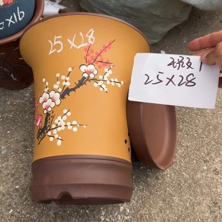 紫砂花盆特价清仓