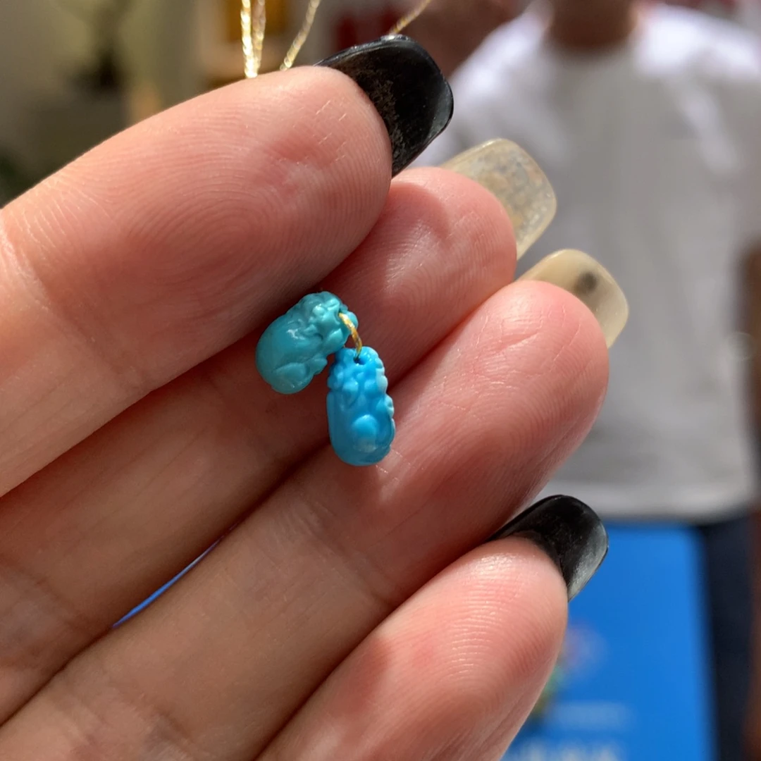 绿松石未镶嵌配饰