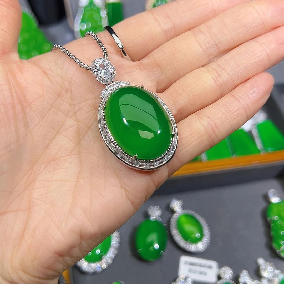 玛瑙/玉髓合金颈饰