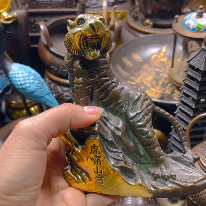 铜器摆件收收藏藏