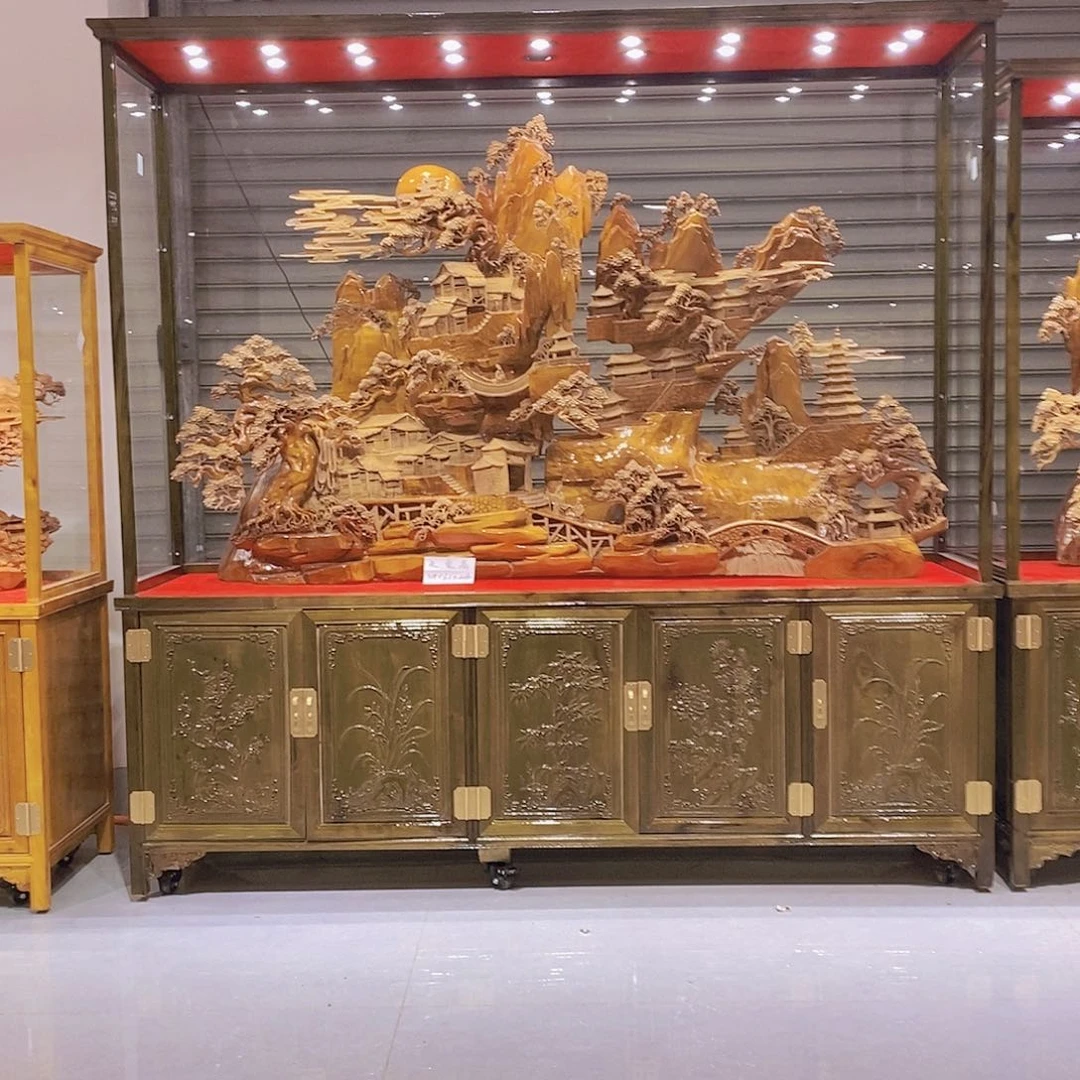 金丝楠@**@金丝楠小叶桢桢楠摆件