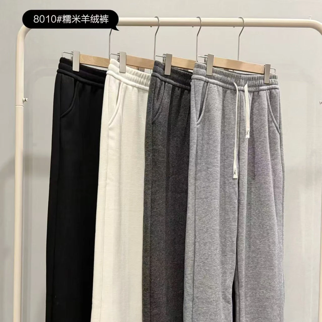 珍姐家库洛心糯米羊绒裤8010货号