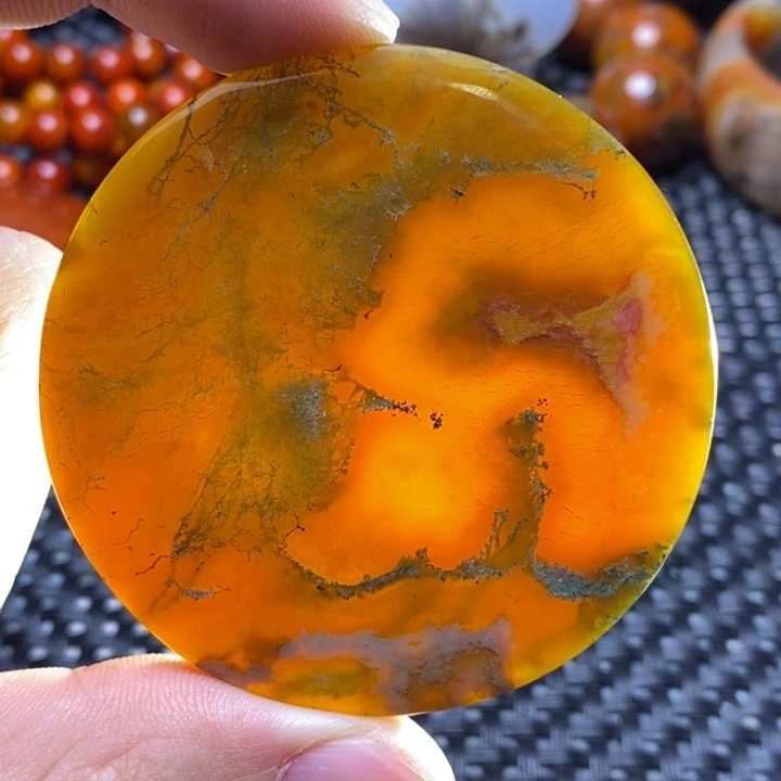 玛瑙/玉髓颈饰未镶嵌小*儿