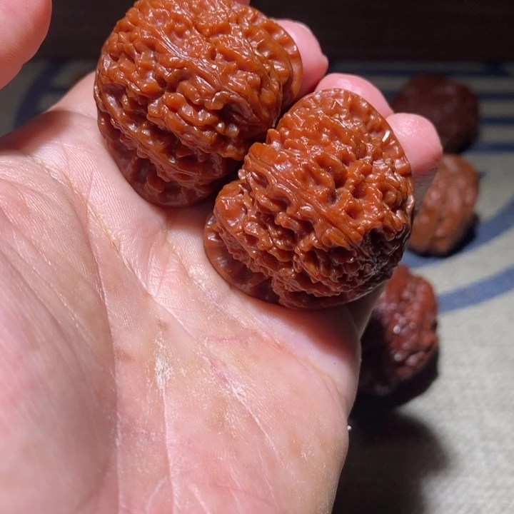 大***记把件文玩核桃核桃