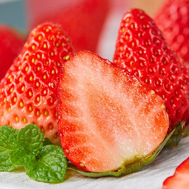 丹东99草莓新鲜水果产地直发