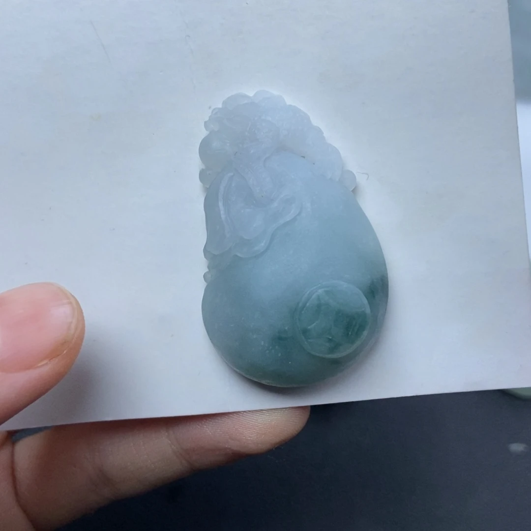 未镶嵌定制翡翠钱袋