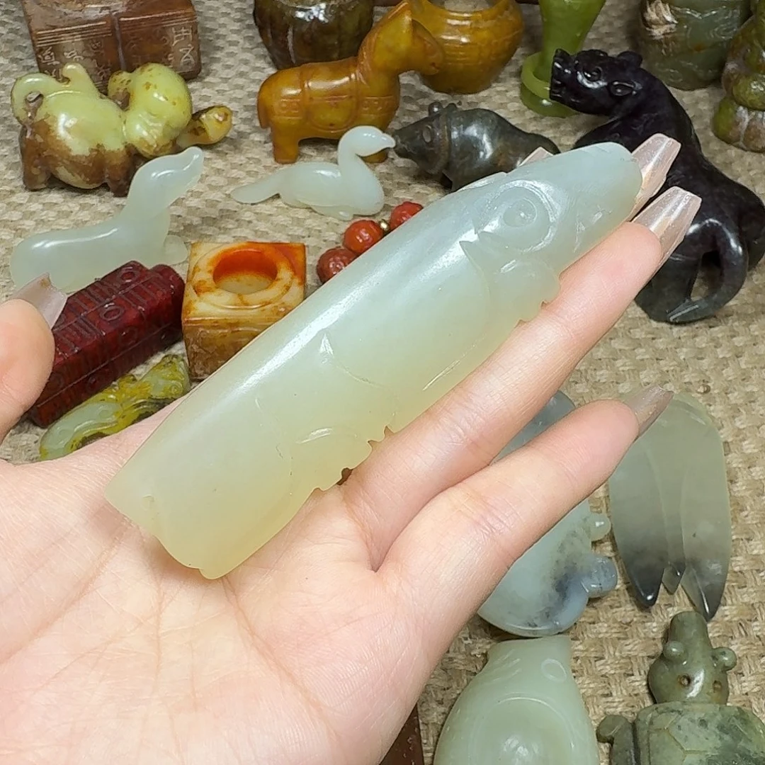 白玉菩提吊坠挂件