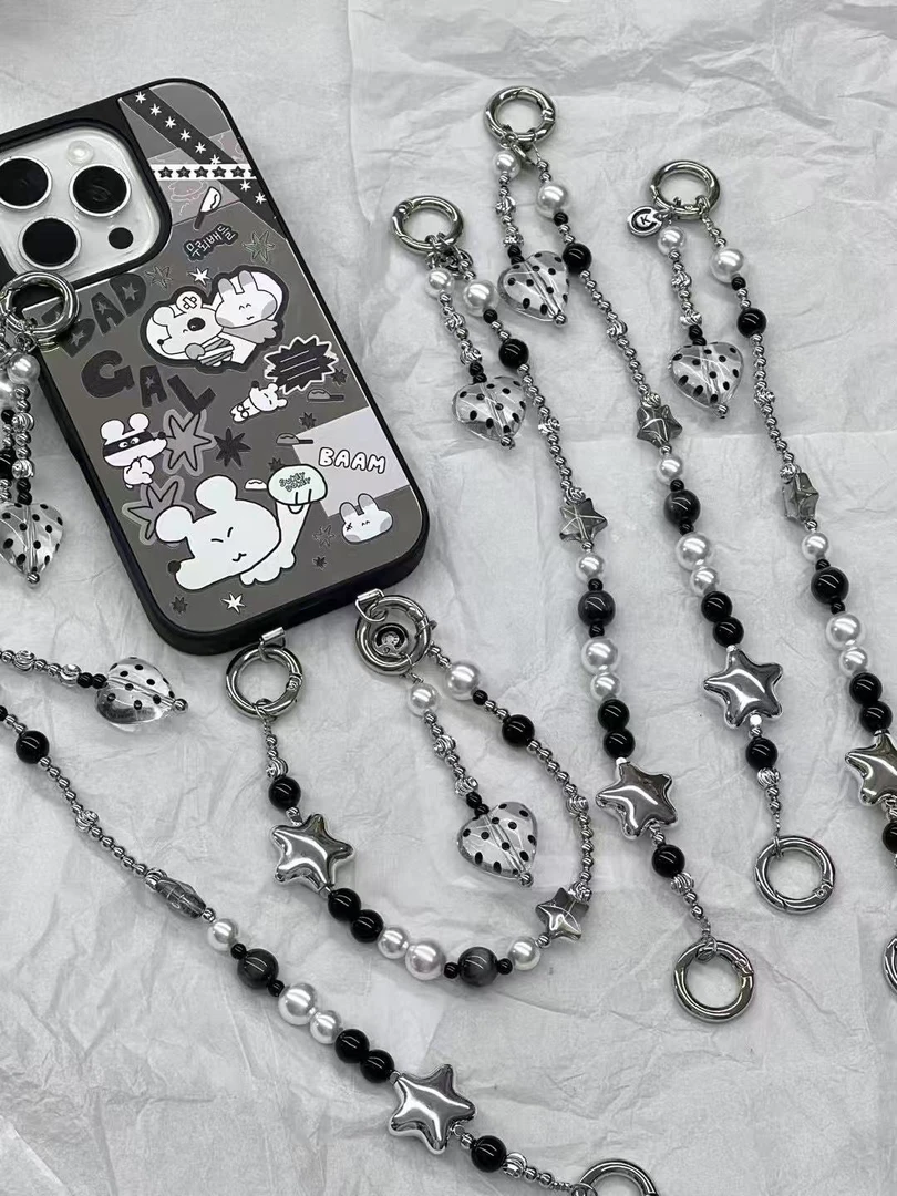 【双扣设计手机链】原厂品质时尚潮流手机链创意可爱手机挂饰挂件