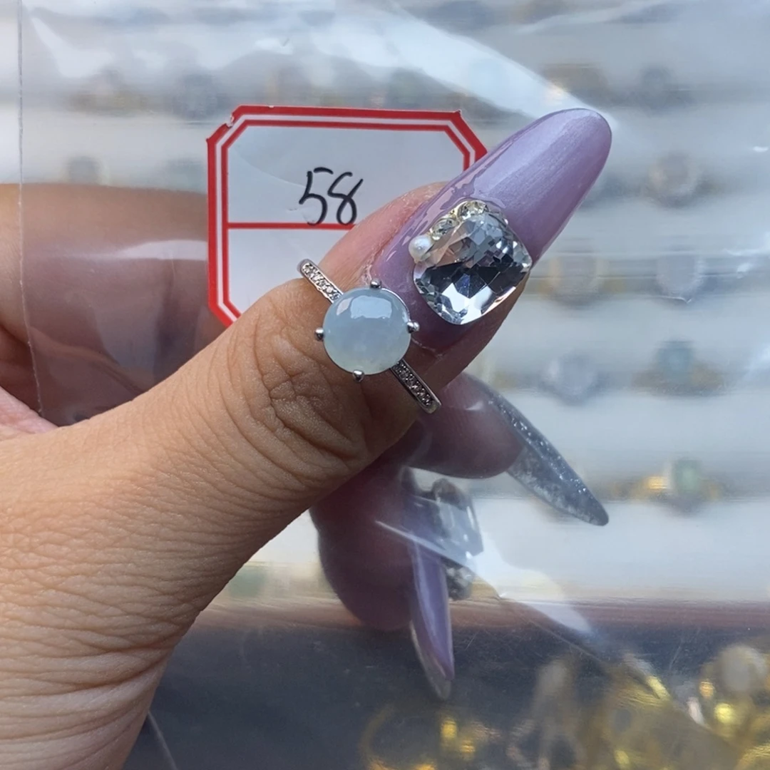 翡翠戒指合金翡翠首饰