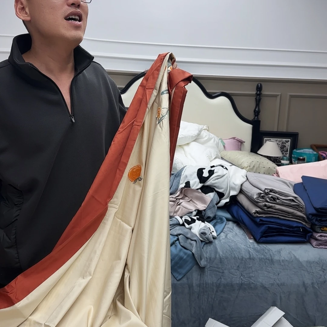 暖***暖真丝棉真丝棉040加大单被套