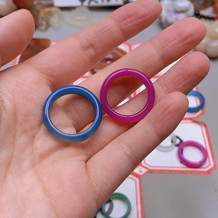 【闪购商品】未镶嵌玛瑙/玉髓珠宝半成品笑**生