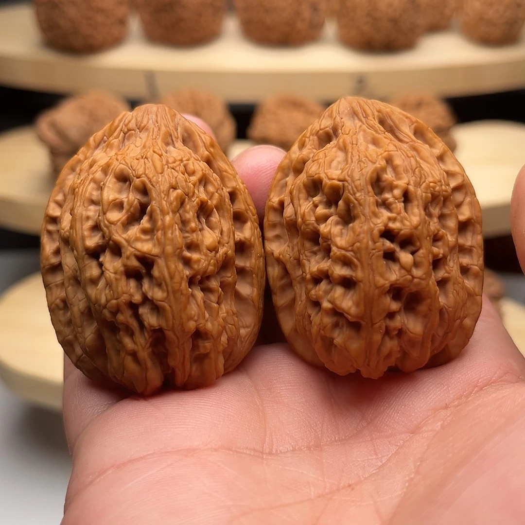 吊坠文玩核桃38平谷带鱼