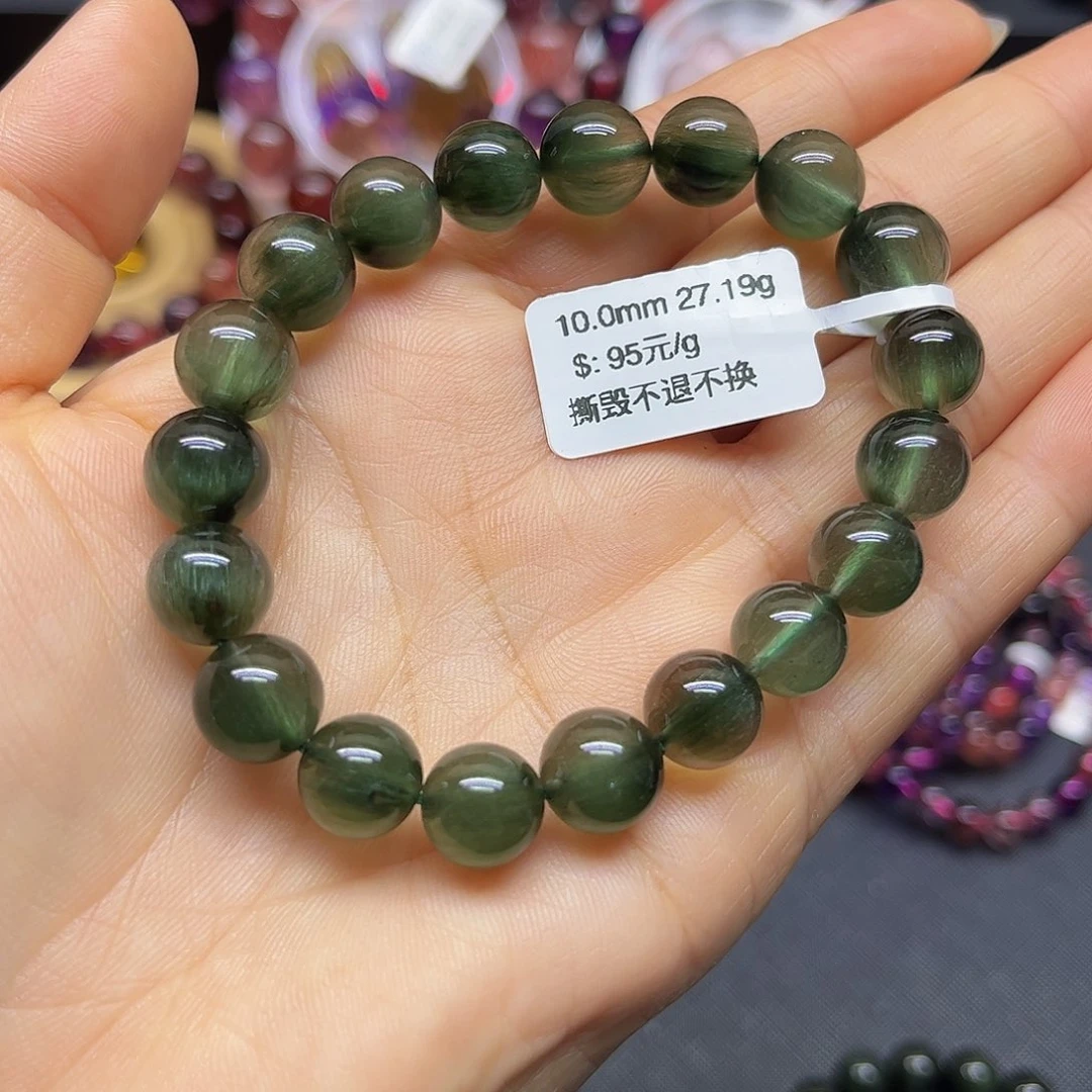 水晶手链未镶嵌天然水晶