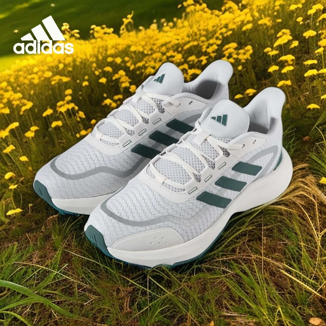 adidas/阿迪达斯跑鞋流光风秋冬款2025新款透气运动鞋男女 KJ1458