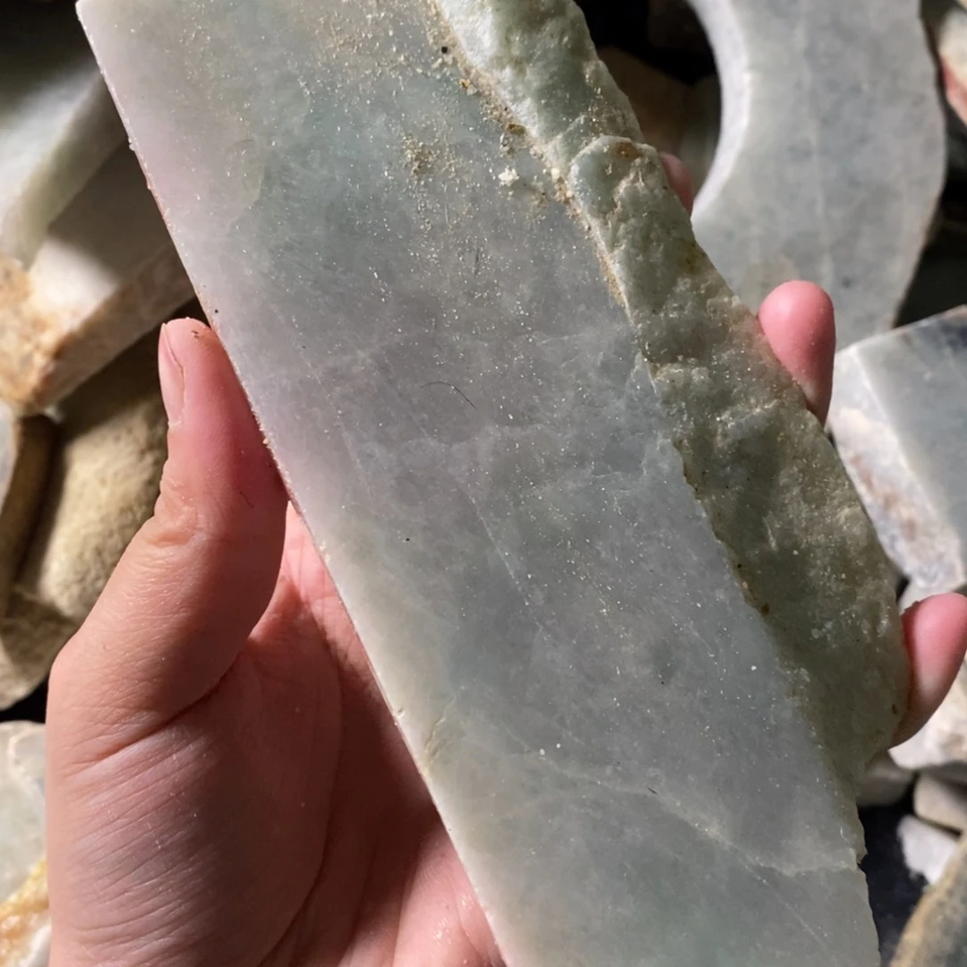 颈饰未镶嵌翡翠天然翡翠