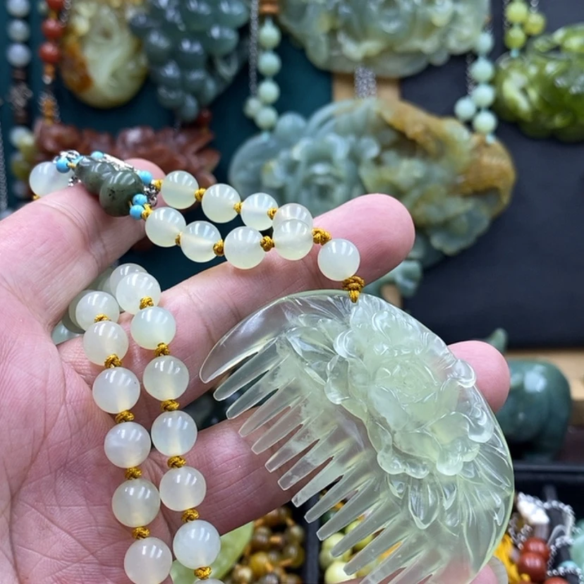 【闪购商品】未镶嵌岫玉吊坠