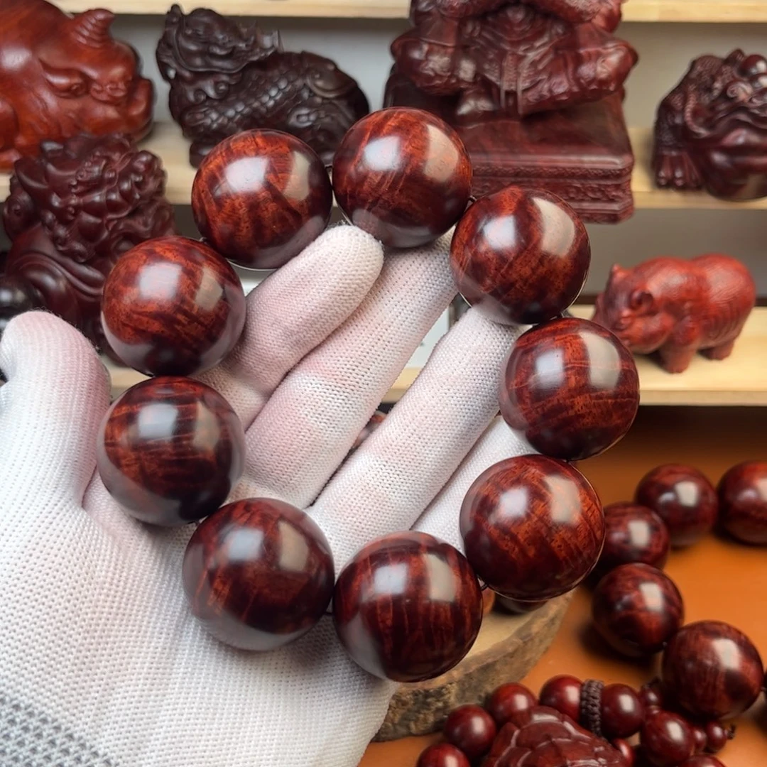 染料紫檀（血檀）3.0爆满水波波-多样性发其一