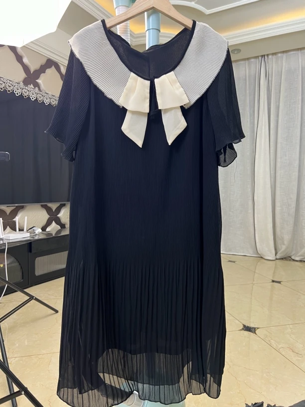 大码高品质减龄连衣裙3815
