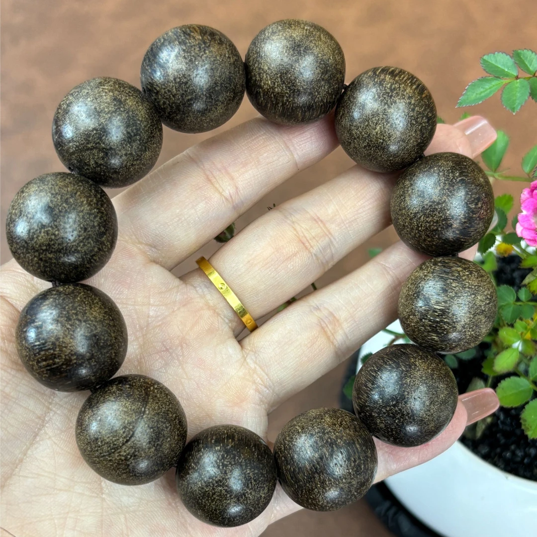 【乐壹木作】越南白2.0单圈手串【089】