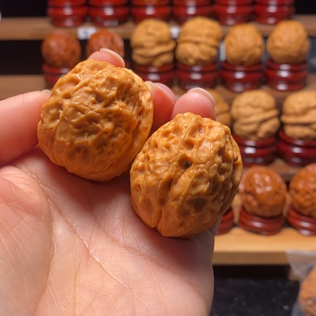 把件文玩核桃蛤蟆头44尺