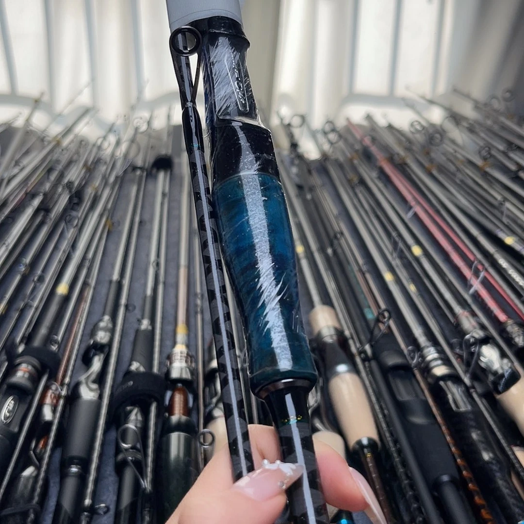 经***。3.8m碳素2.46ml路亚竿