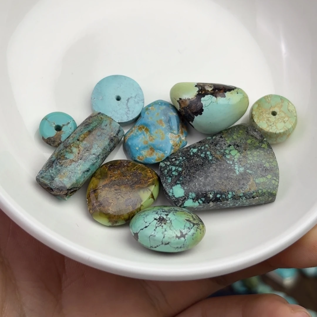 南红玛瑙未镶嵌绿松石