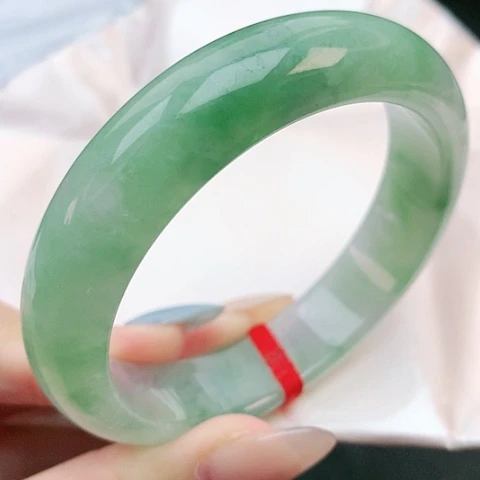 未镶嵌手镯翡翠57圈口882904