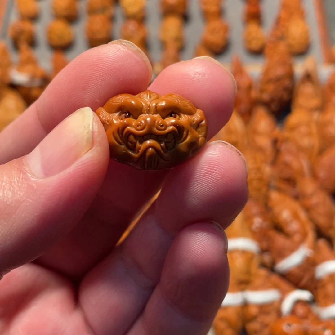 橄榄核手串/手链吞金兽顶珠