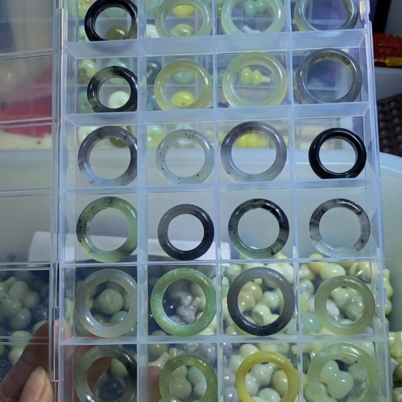 【闪购商品】蛇纹石玉散珠未镶嵌19