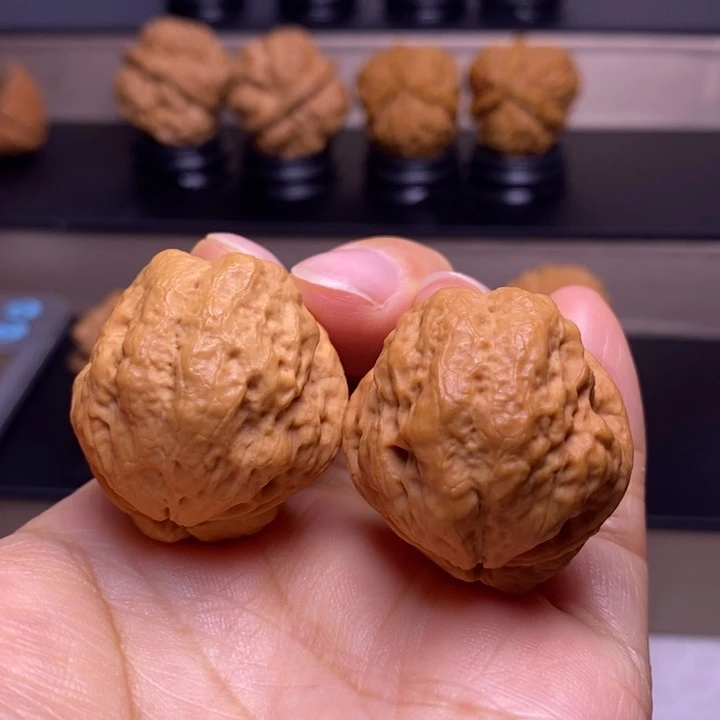 把件文玩核桃玉龙金蟾12