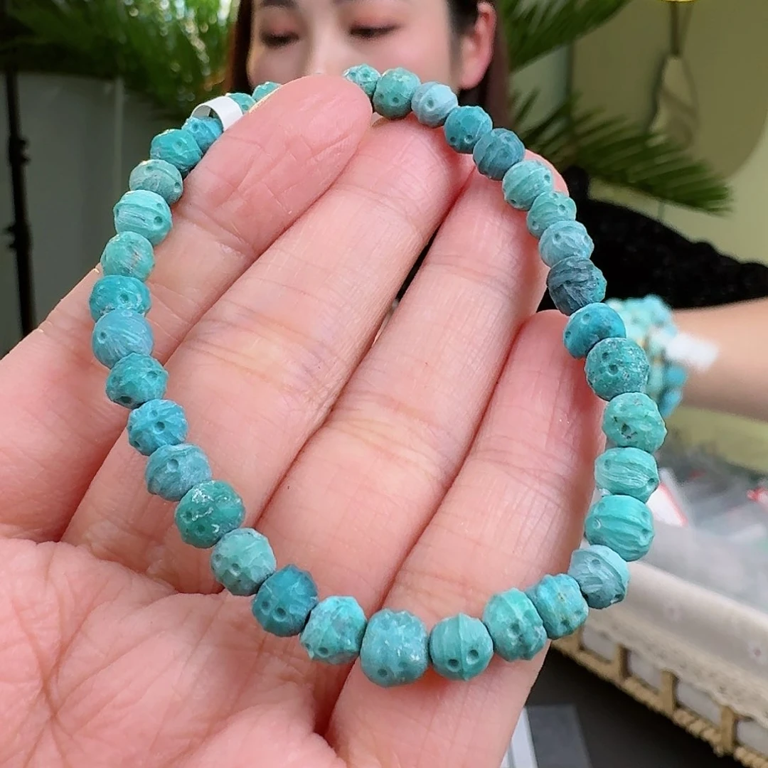 绿松石珠宝奇石未镶嵌