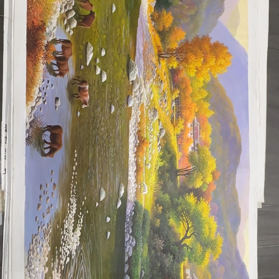 油画加油加油努力加油加油