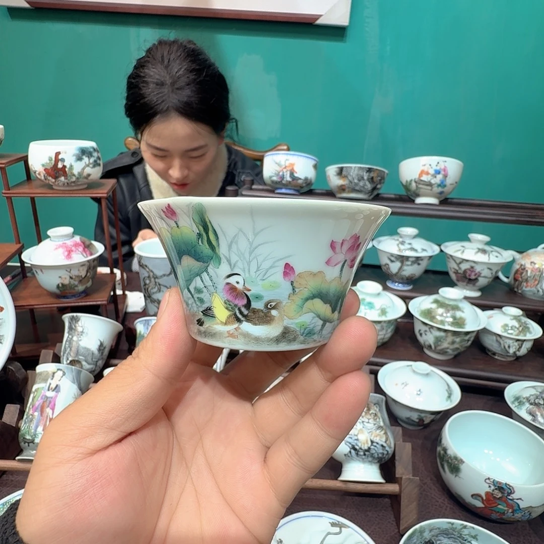 慢***慢瓷摆件景德镇陶瓷艺术