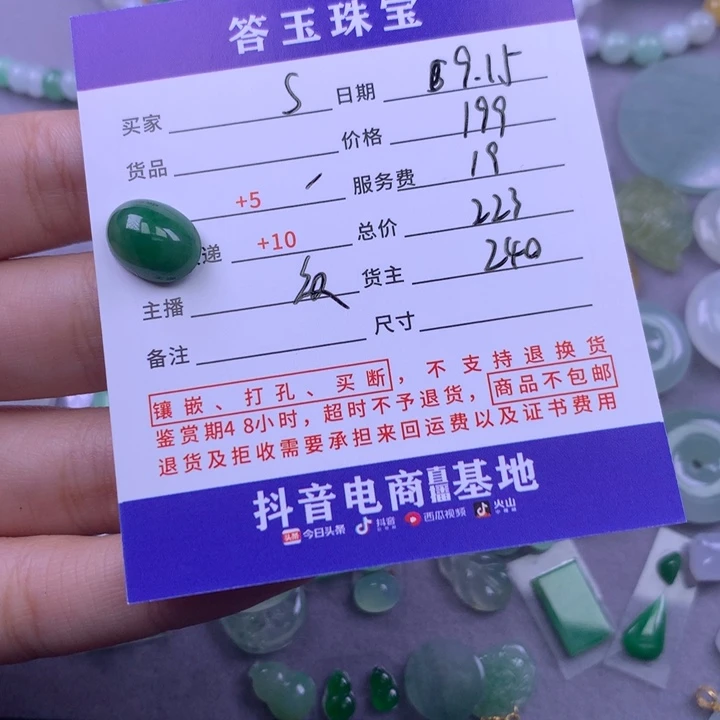 颈饰未镶嵌翡翠s****3