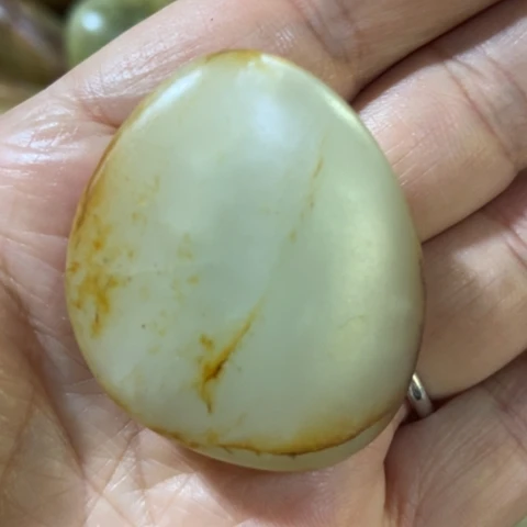 和田玉（糖玉）未镶嵌挂件36