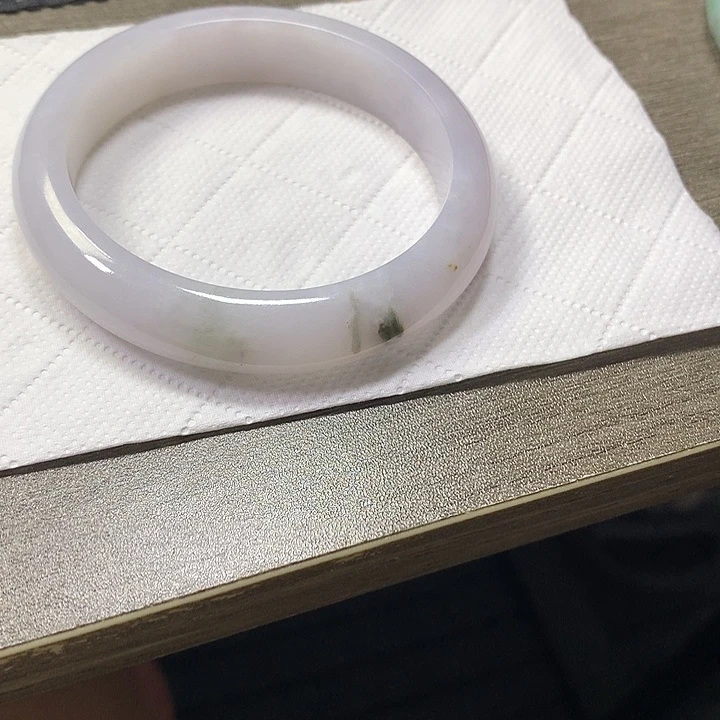 翡翠未镶嵌颈饰58.2圈